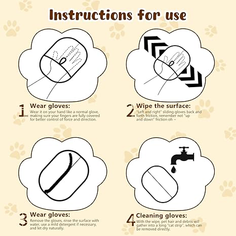 FurFree™ Electrostatic Pet Hair Removal Gloves