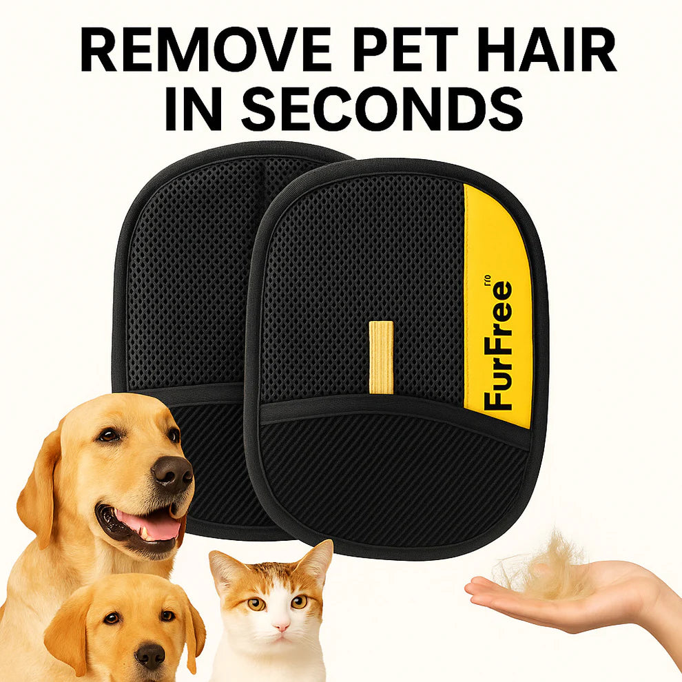 FurFree™ Electrostatic Pet Hair Removal Gloves